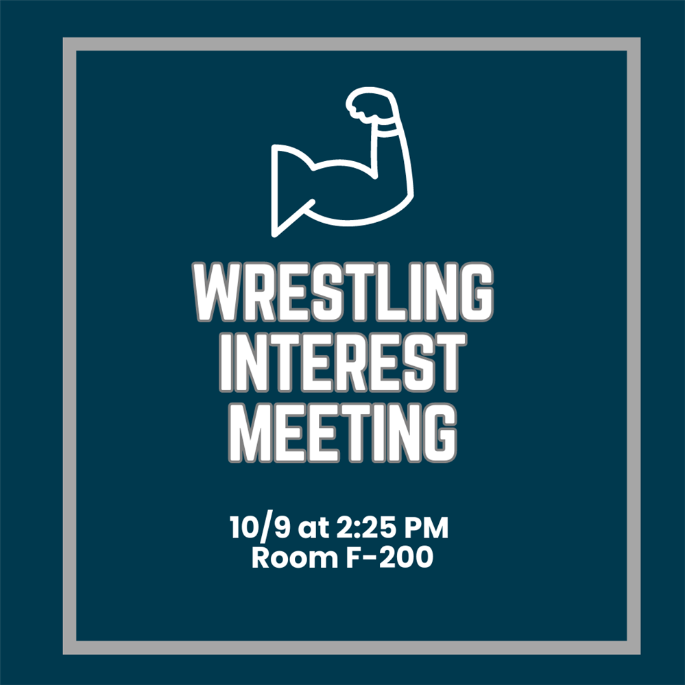 Wrestling Interest Meeting Graphic